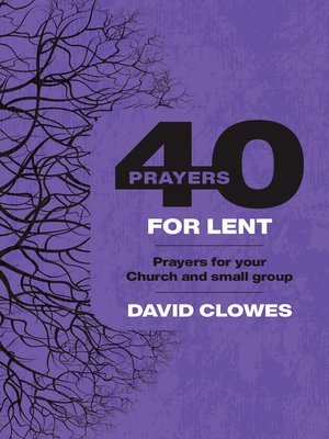 cover image of 40 Prayers for Lent